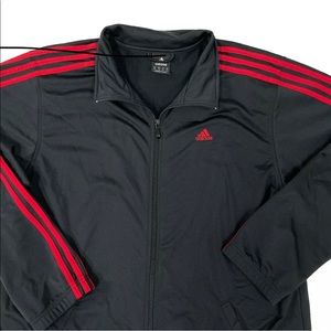 Black and red Adidas Jacket (Medium but runs big!)
